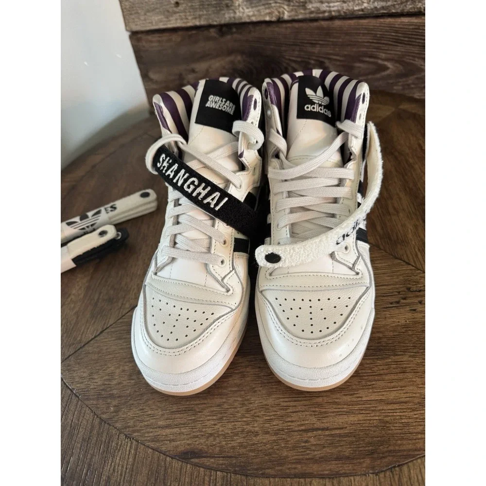 Adidas Forum 84 Hi Girls Are Awesome‎ Size 6 Display Pair. Shoes. Sneakers